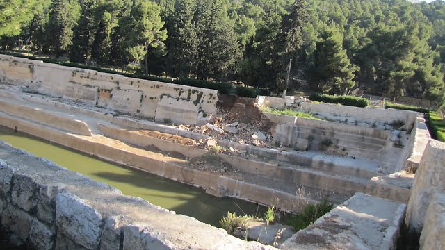 Importants dégâts constatés aux Piscines de Salomon