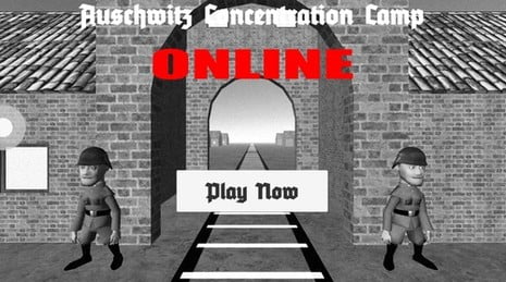 L'application Camp d'Auschwitz, pas un jeu juste un test