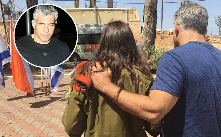Yair Lapid est fier de sa fille autiste, le montre sur FB et fait le buzz