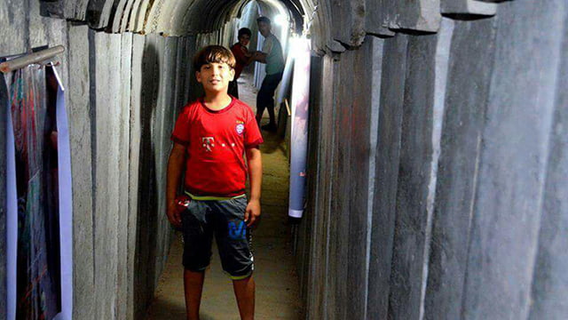 Tourisme: Visitez un tunnel du Hamas à Gaza