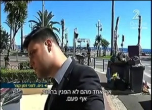 Une niçoise met en garde un journaliste israélien de ne pas parler hébreu
