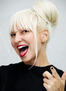 La chanteuse Sia
