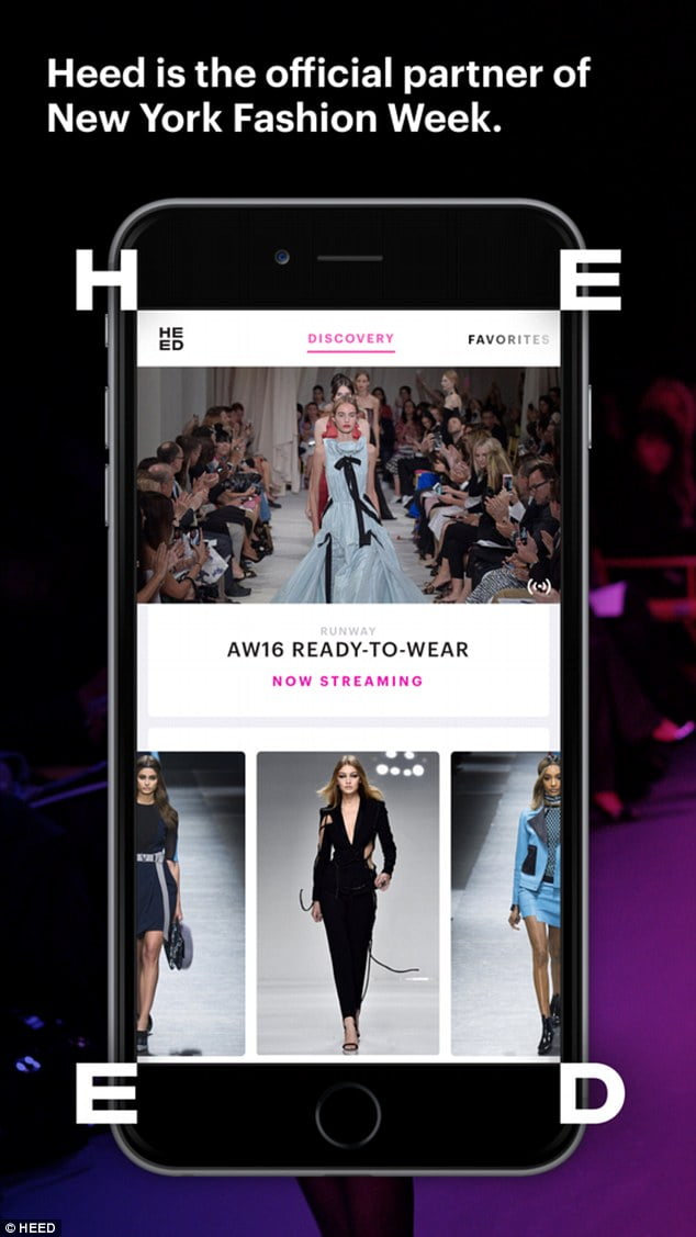 Heed, l'application israélienne pour suivre la Fashion Week de NYC