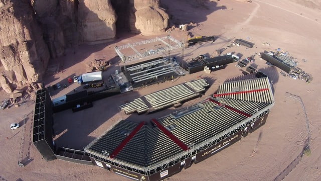 Festival Phaza Morgana au Parc Timna à côté d'Eilat