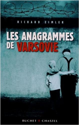 Livre juif : Les anagrammes de Varsovie de Richard Zimler