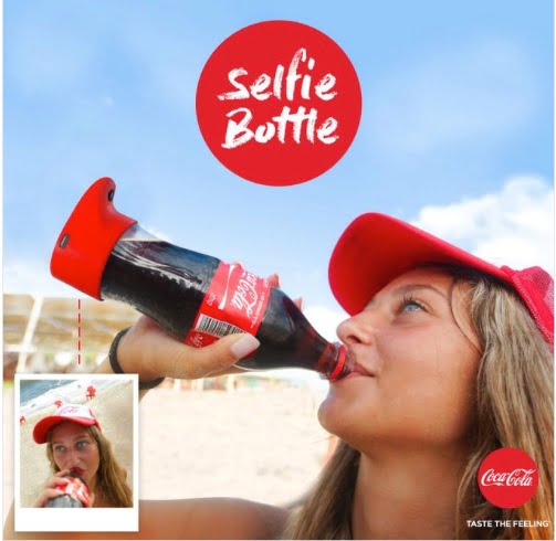 Coca cola Israël et selfie