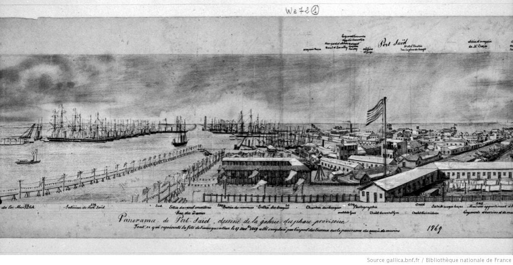 Inauguration du Canal de Suez