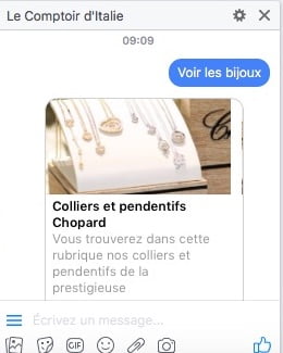 chabot e commerce réalisé par alliance-communication 