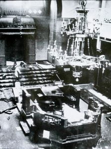 La Grande Synagogue de Deventer a été détruite pendant la Seconde Guerre mondiale par les nazis hollandais.