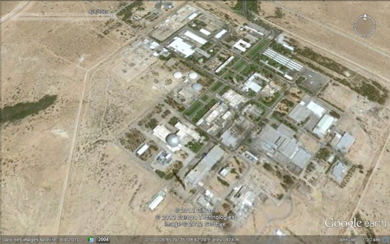 La centrale nucléaire de Dimona