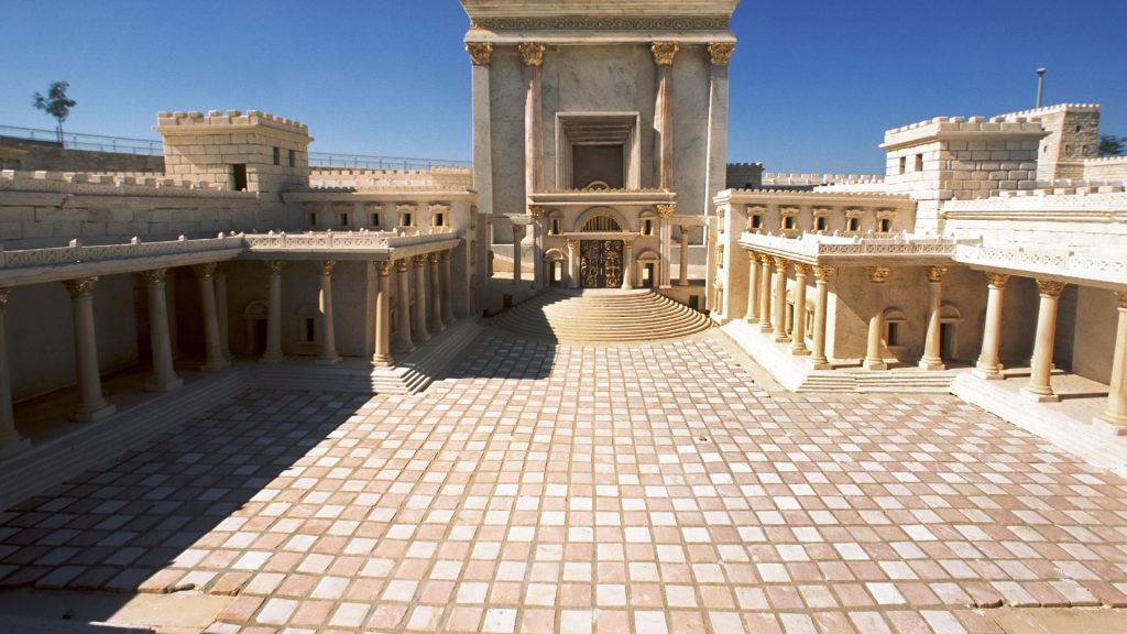 Maquette du second Temple de Jérusalem