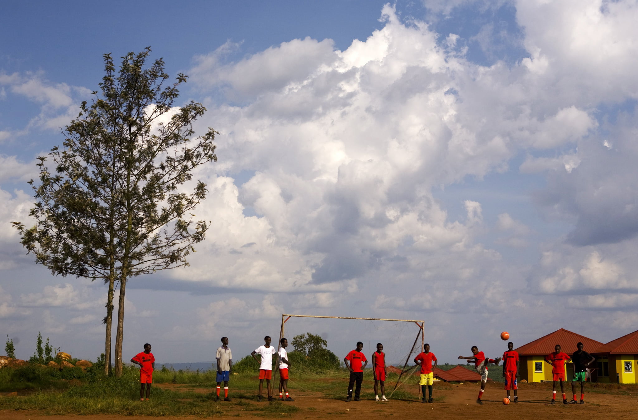 RWAMAGANA, RWANDA - MARCH 10: Students participate in afterschool activities inside the Agahozo Shalom Youth Village on March 10, 2009 in Rwamagana, Rwanda. The ASYV provides food, shelter, protection and education to orphaned youth of the Rwandan Genocide. (Photo by Marvi Lacar/Getty Images)