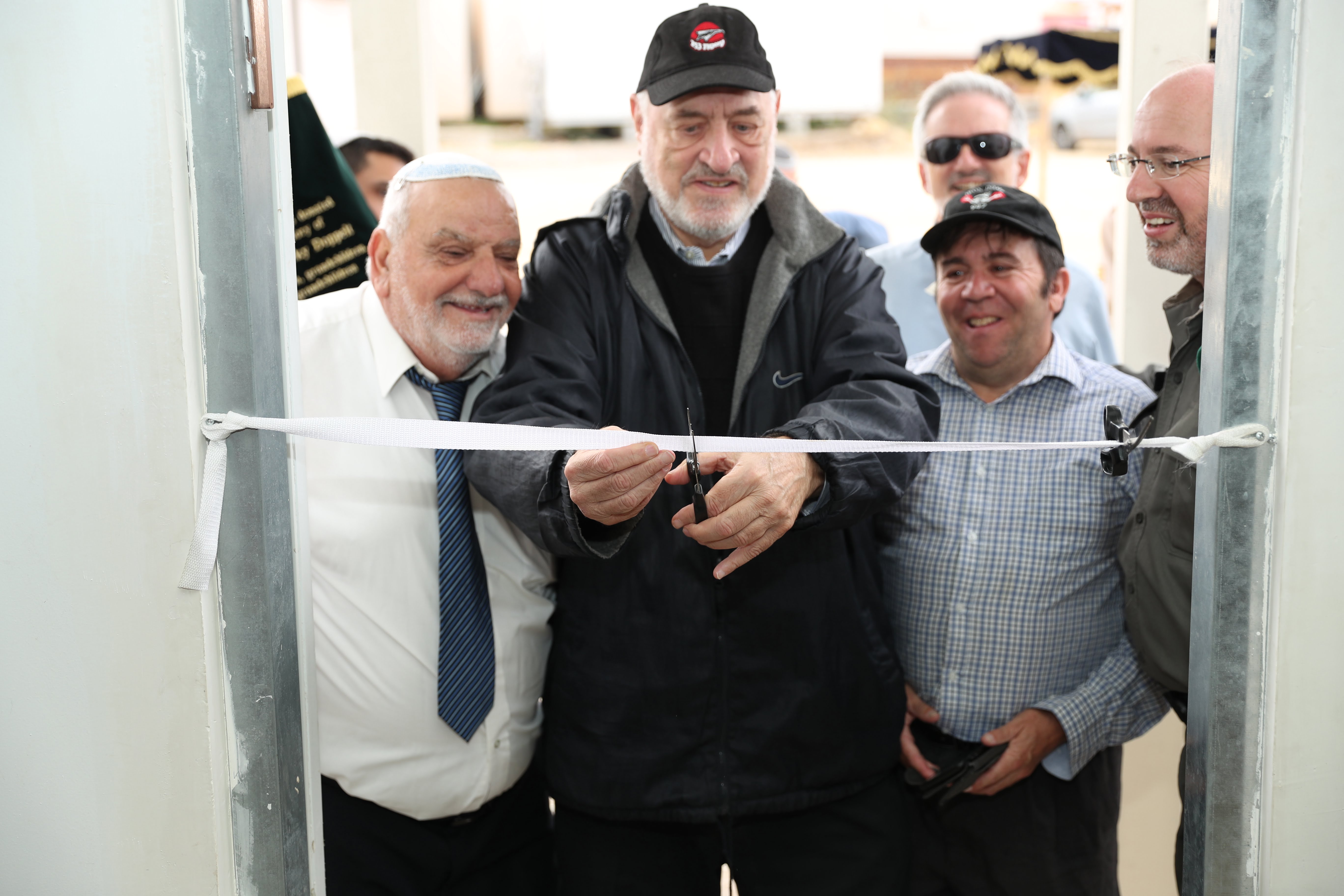 Inauguration d'une nouvelle synagogue à Telem Hebron