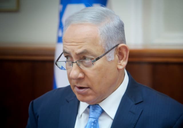 Natanyahou premier ministre et ministre de la défense par interim d'Israël 