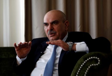 émissaire du Qatari Mohammed Al-Emadi in Jerusalem, February 