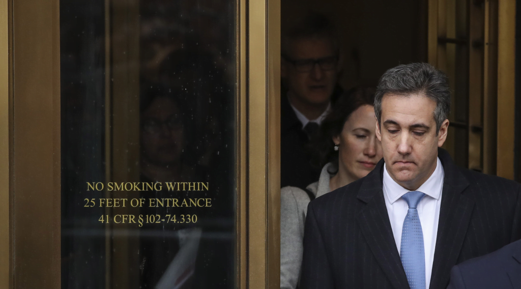 Michael Cohen ex avocat du président Donald Trump 