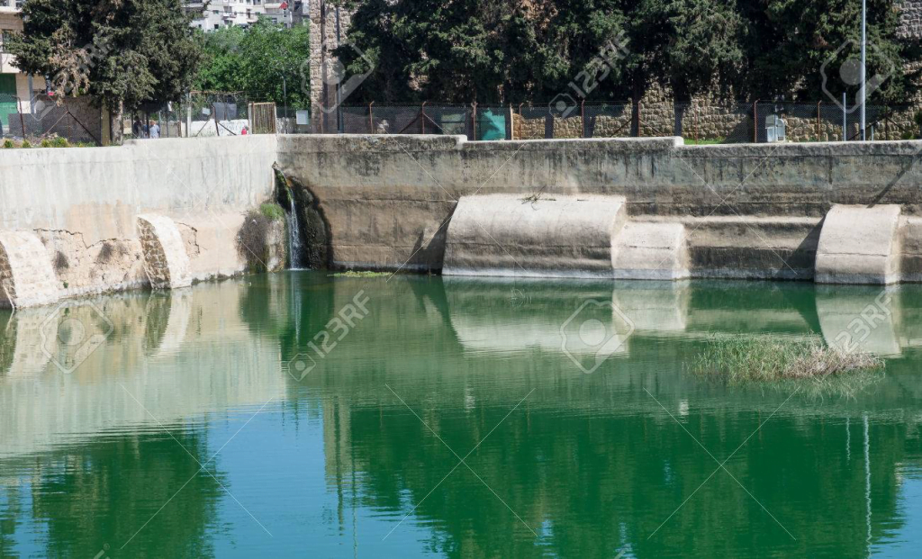 Piscines de Salomon à la outskirst de Bethléem, Cisjordanie, Israël