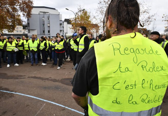 Les Gilets Jaunes à Paris 