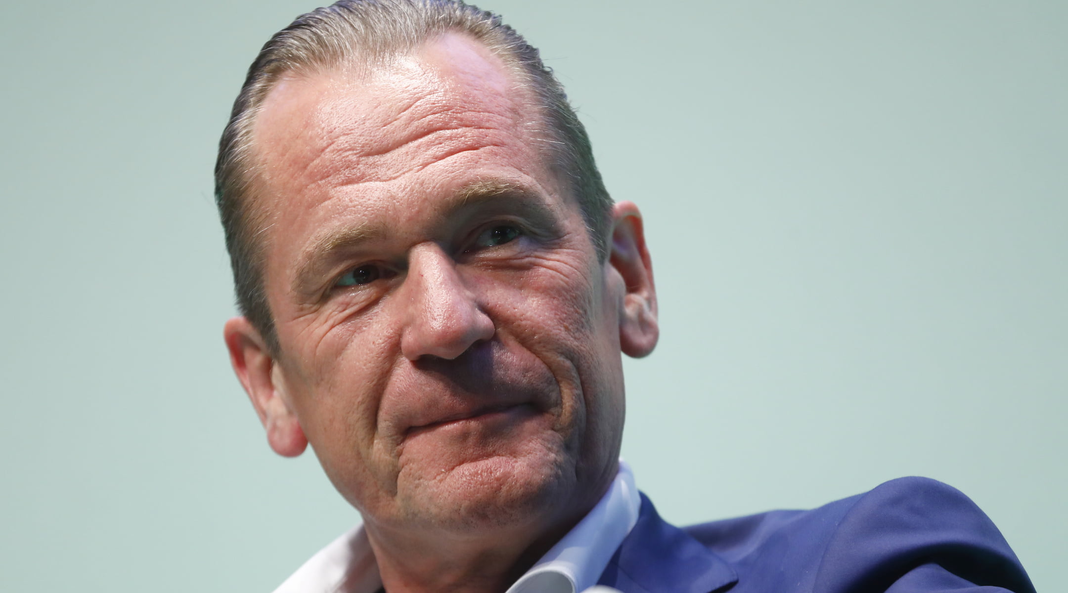 Mathias Doepfner parle à Berlin, en Allemagne, le 6 juin 2018. (Michele Tantussi / Getty Images)