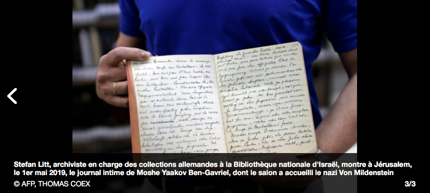 Hitler en visite à Jérusalem en 1933