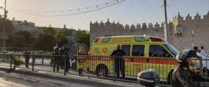 attentat terroriste à l'arme blanche à Jérusalem quartier de la vieille ville 