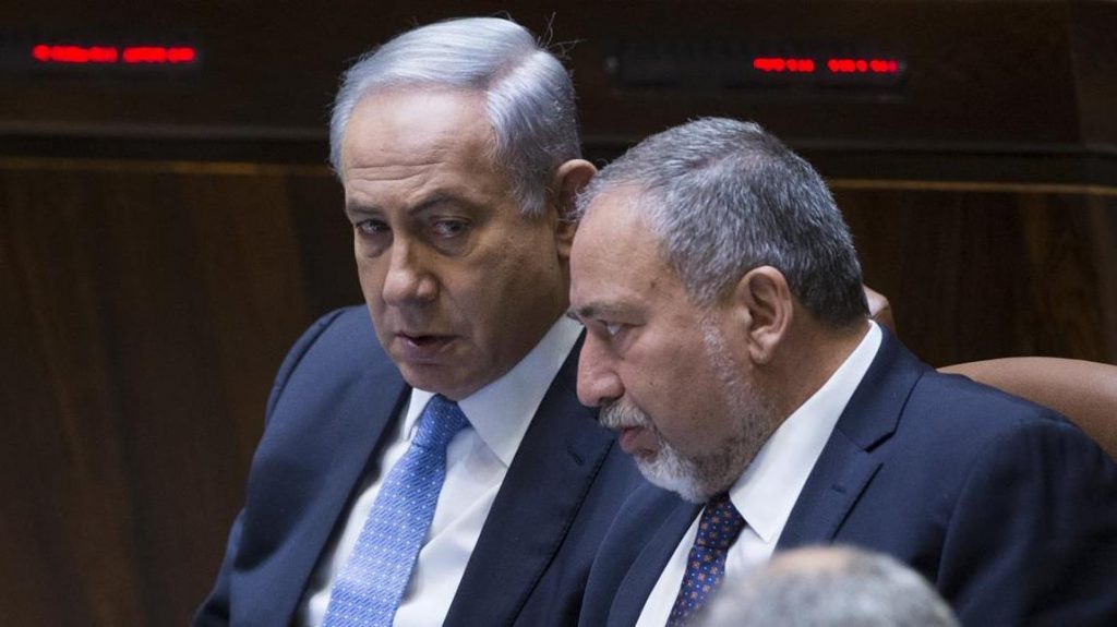 Liberman avec Netanyahu