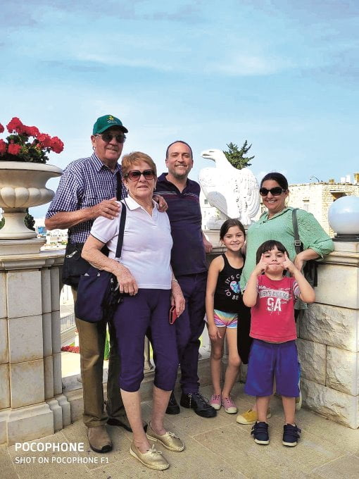 La famille Ibker en tant que guides touristiques