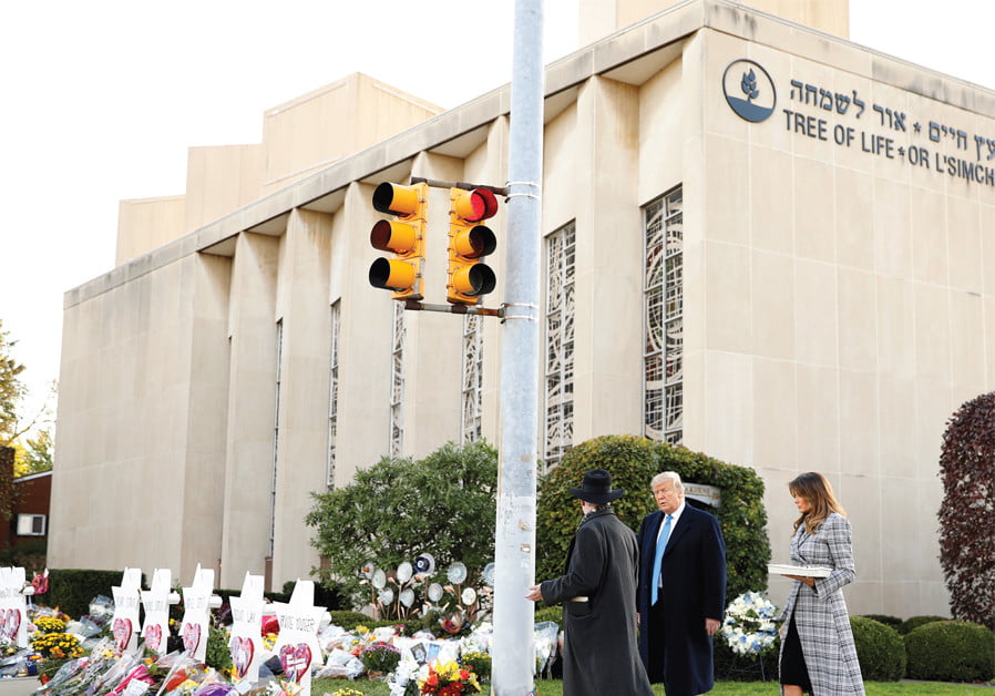 Synagogue Tree Of Life  à Pittsburgh USA