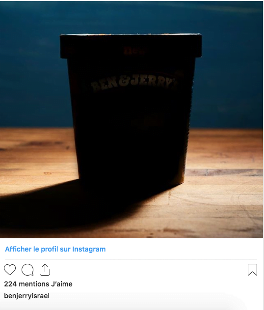 La saveur des 3eme élections par Ben & Jerry ice cream 