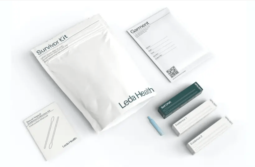 Le kit DIY Rape développé par Leda Health. (crédit photo: courtoisie) Publicité