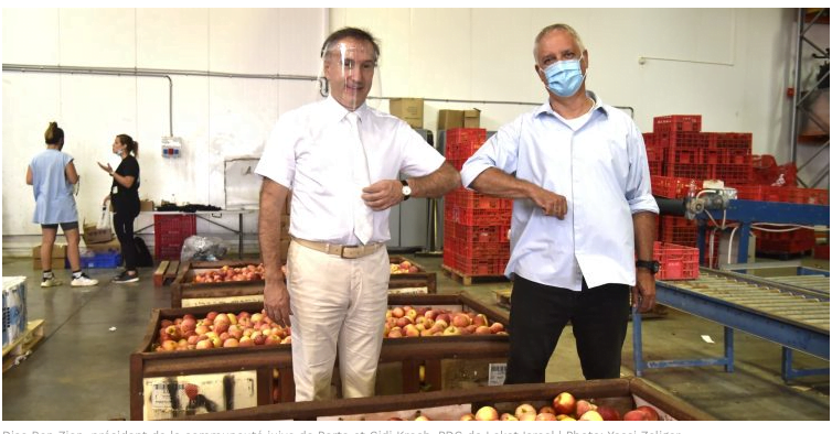 Les communautés juives et catholiques de Porto font un don à Israël