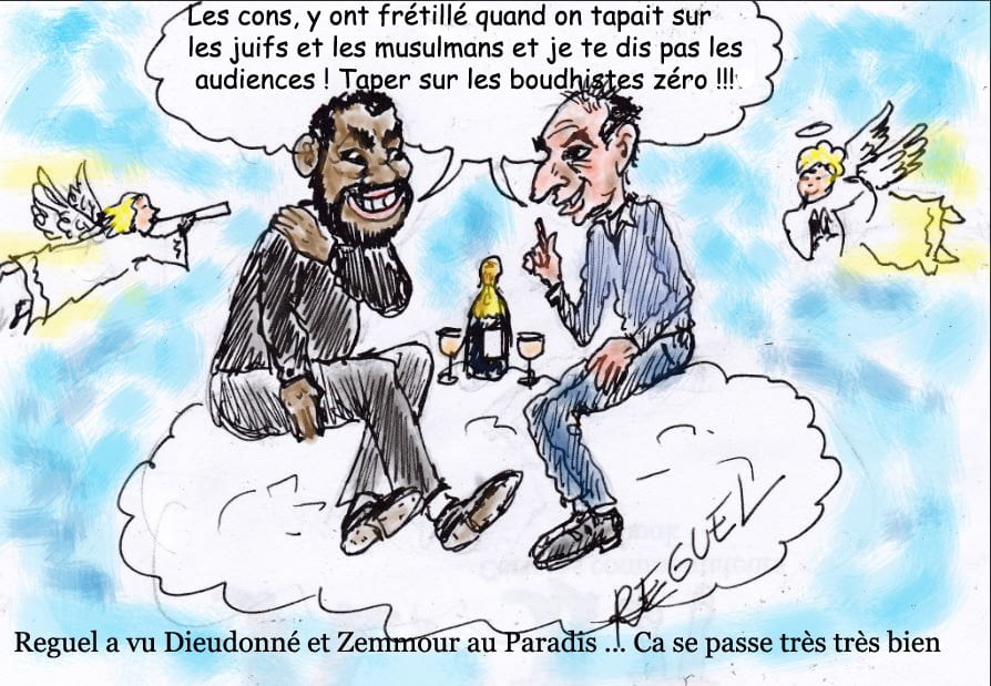 Eric Zemmour et Dieudonné se retrouvent enfin