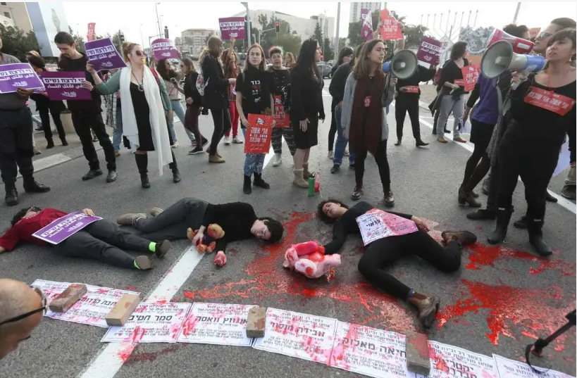 Meurtre de femmes par leur conjoint en Israël, le pays de révolte