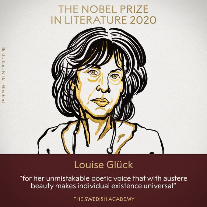 Louise Glück poétesse juive et prix Nobel de littérature