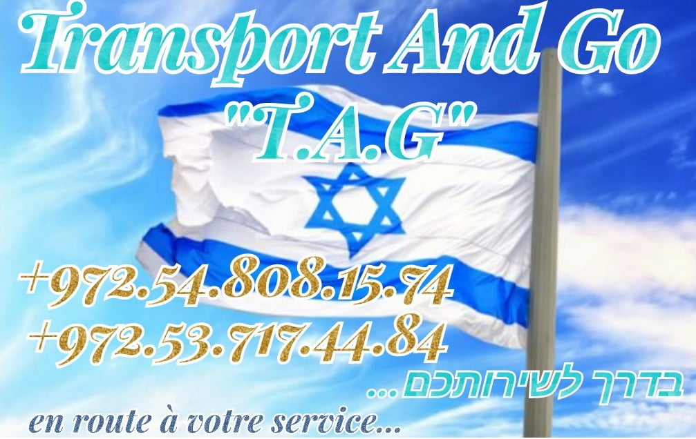 Chauffeur privé en Israël transport de personne de colis dans tout israel