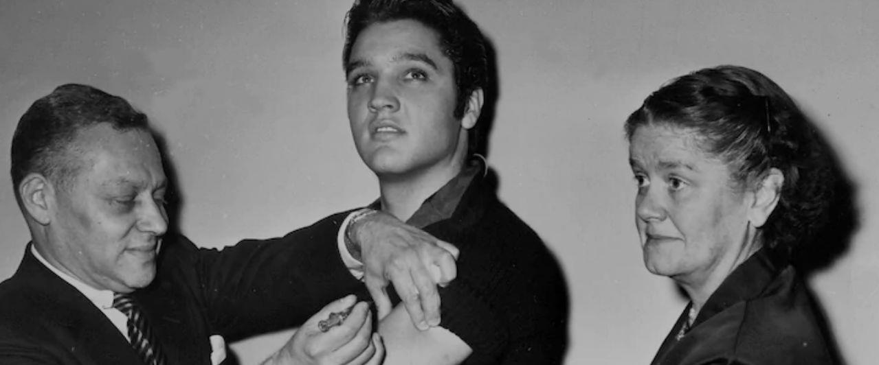 Vaccin en Israël et quand le roi du du rock'n'roll s'est fait vacciner dans les années 50