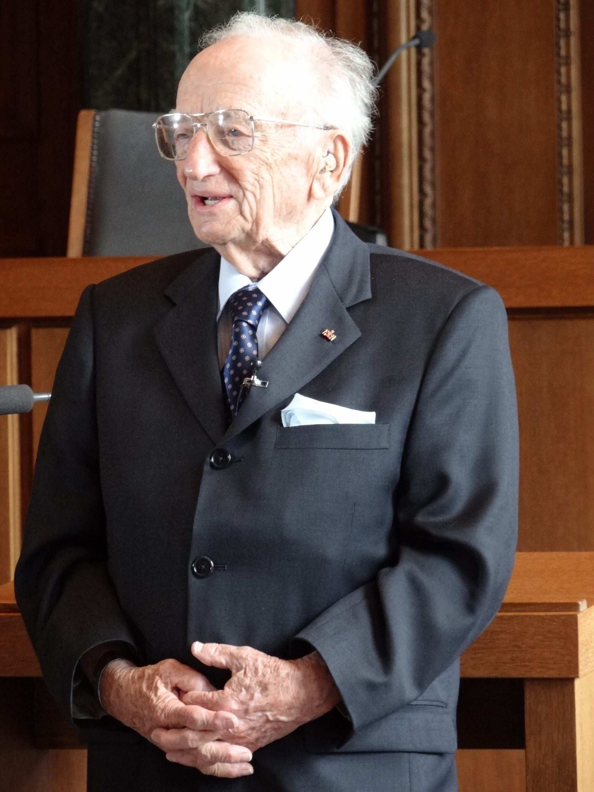 Benjamin Ferencz sa définition du bonheur