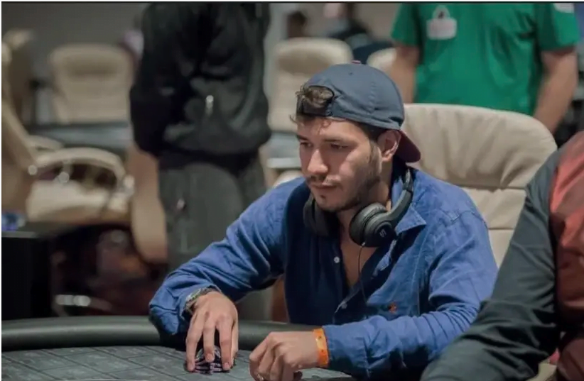 Tal Herzog à la table de poker (crédit photo: courtoisie)