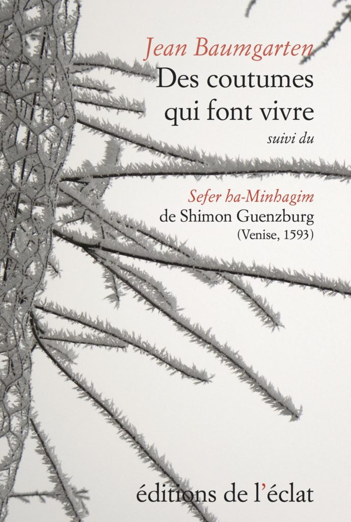 Livre juif : Des coutumes qui font vivre