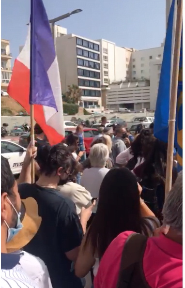La manifestation de la colère en faveur de Sarah Halimi à Tel-Aviv a eu lieu