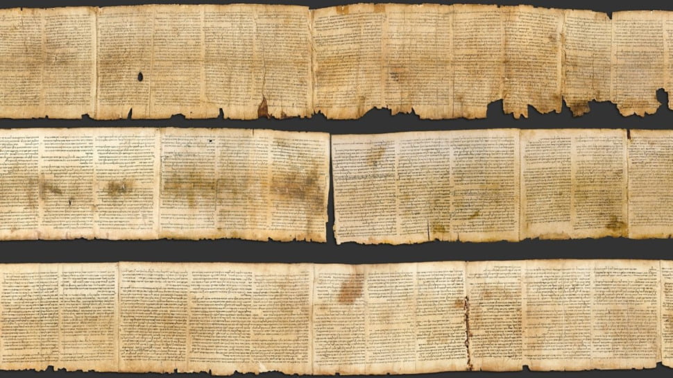 L'intelligence artificielle décode un secret des manuscrits de la mer Morte en Israël