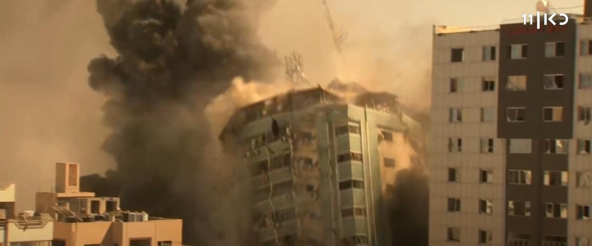 Un mort à Ramat-Gan,Tsahal démolie la célèbre tour, Al Jala, à Gaza