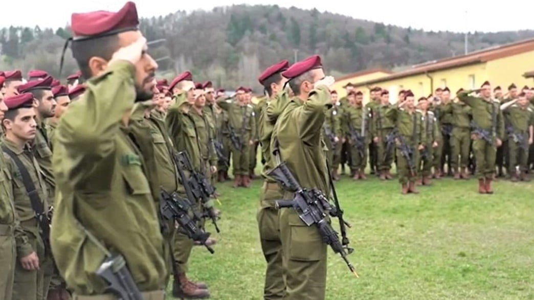 Israël: un saut des parachutistes de Tsahal sur les territoires nazis
