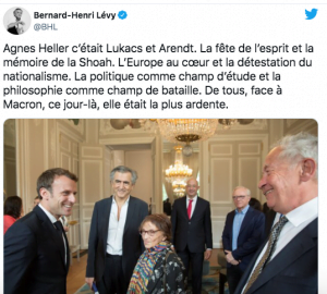Agnés Heller Qui est cette philosophe juive qui inspire tant Macron ?