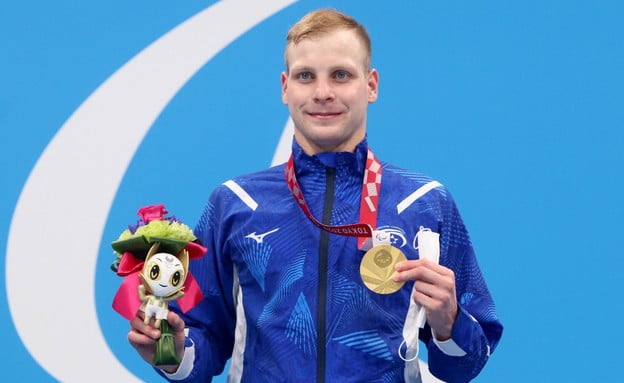 Record du monde et médaille d'or pour le nageur israélien Mark Meliar