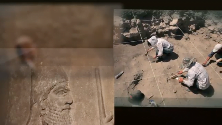 Les restes de l'antique Sodome