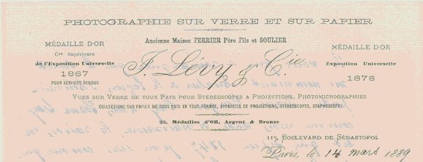 Photographe juif : Isaac Georges Lévy exposition à partir d'octobre 2021