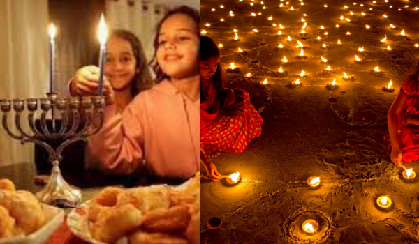 Deux fêtes de lumières : Hanoucca, fête juive et indienne de Dipavali