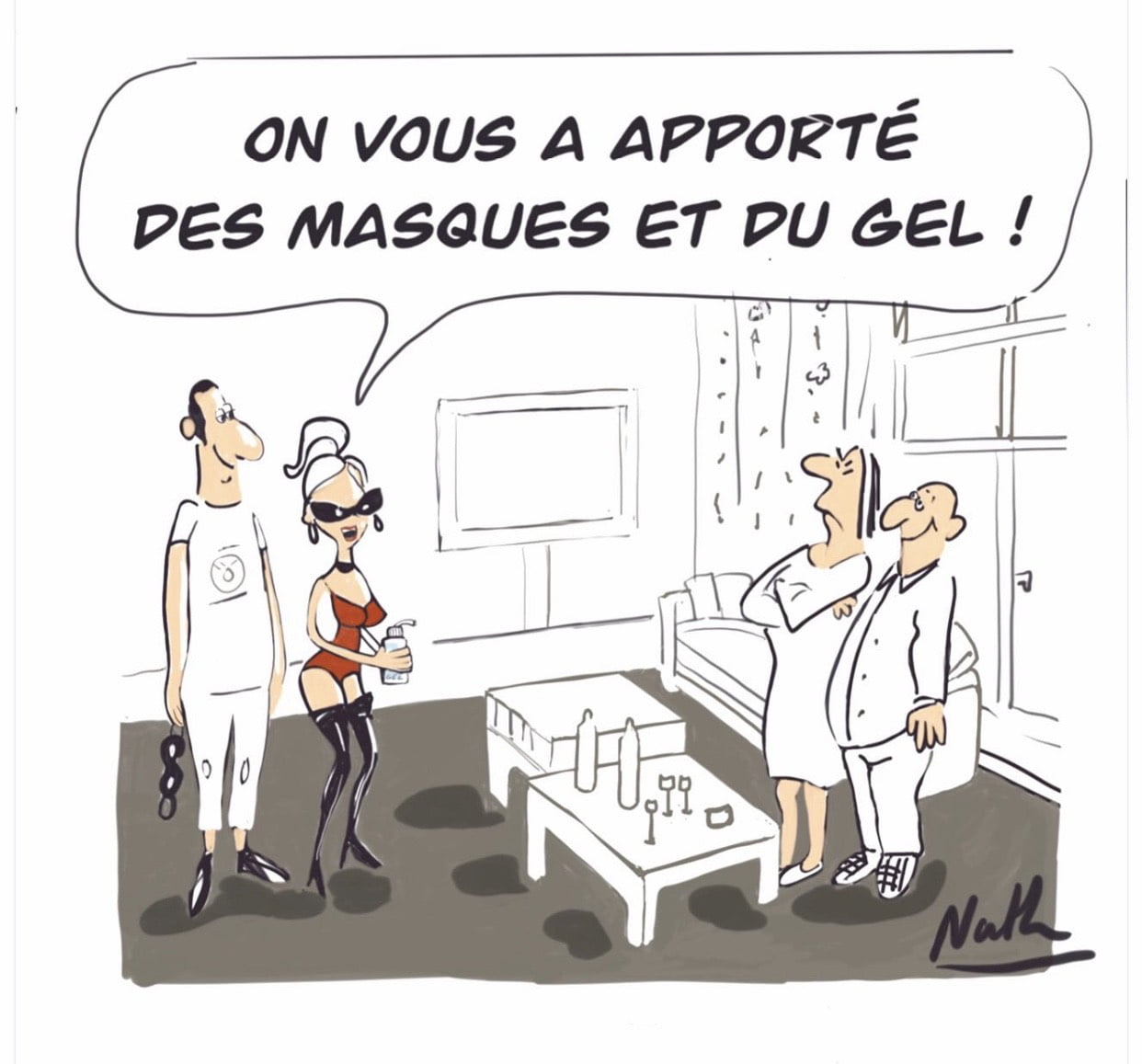 L'actualité croquée de Nathalie Scemama