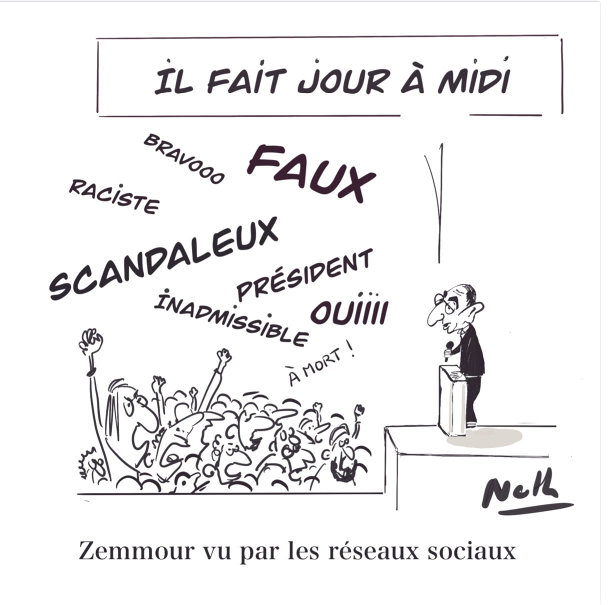 L'actualité craquée de Nathalie Scemama : Zemmour réhabilite Pétain